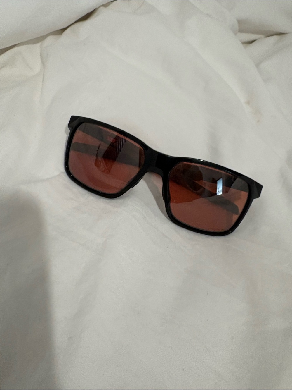 Men's Oakley Black Sunglasses with Amber Lenses